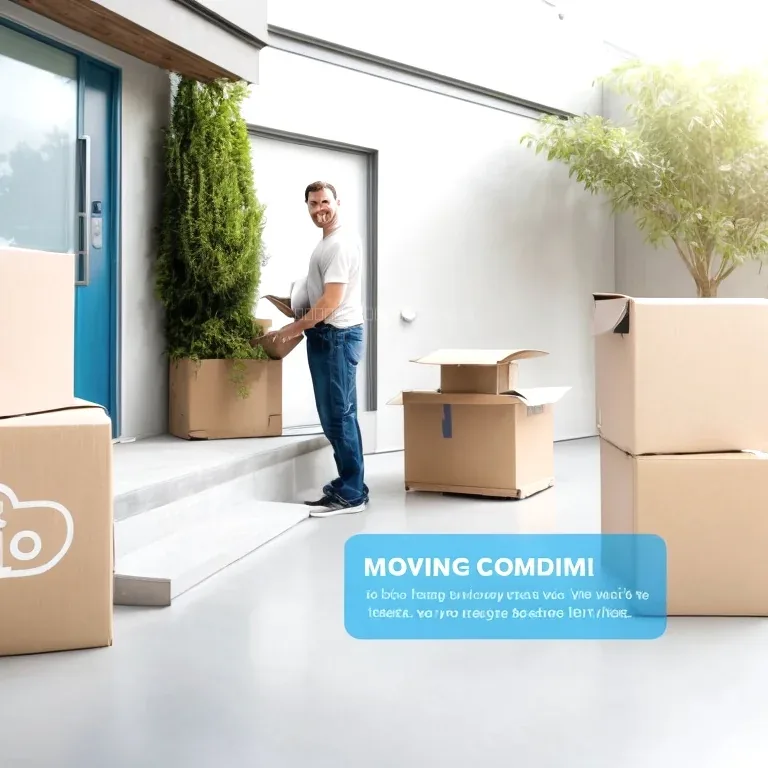 Equipo embalando muebles para mudanza